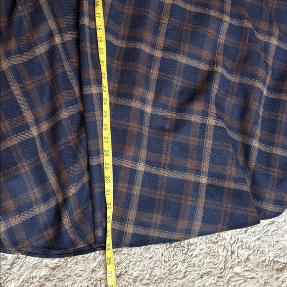Sezane Orlane Plaid Skirt RARE - Picture 6 of 7